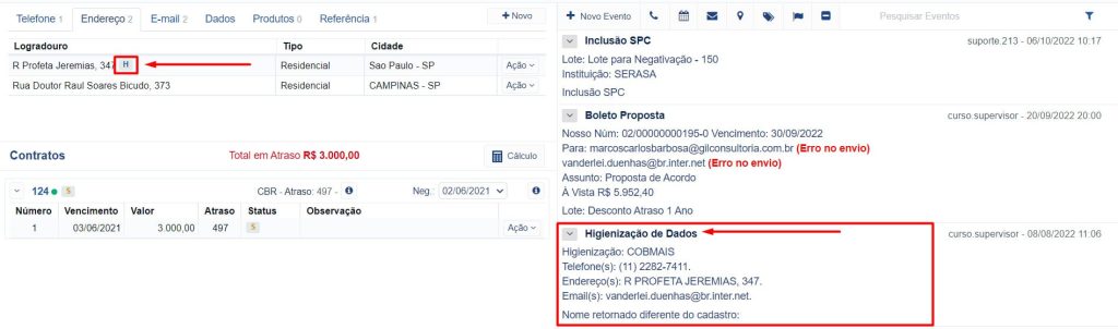 Evento de hgienização de dados no Cobmais.
